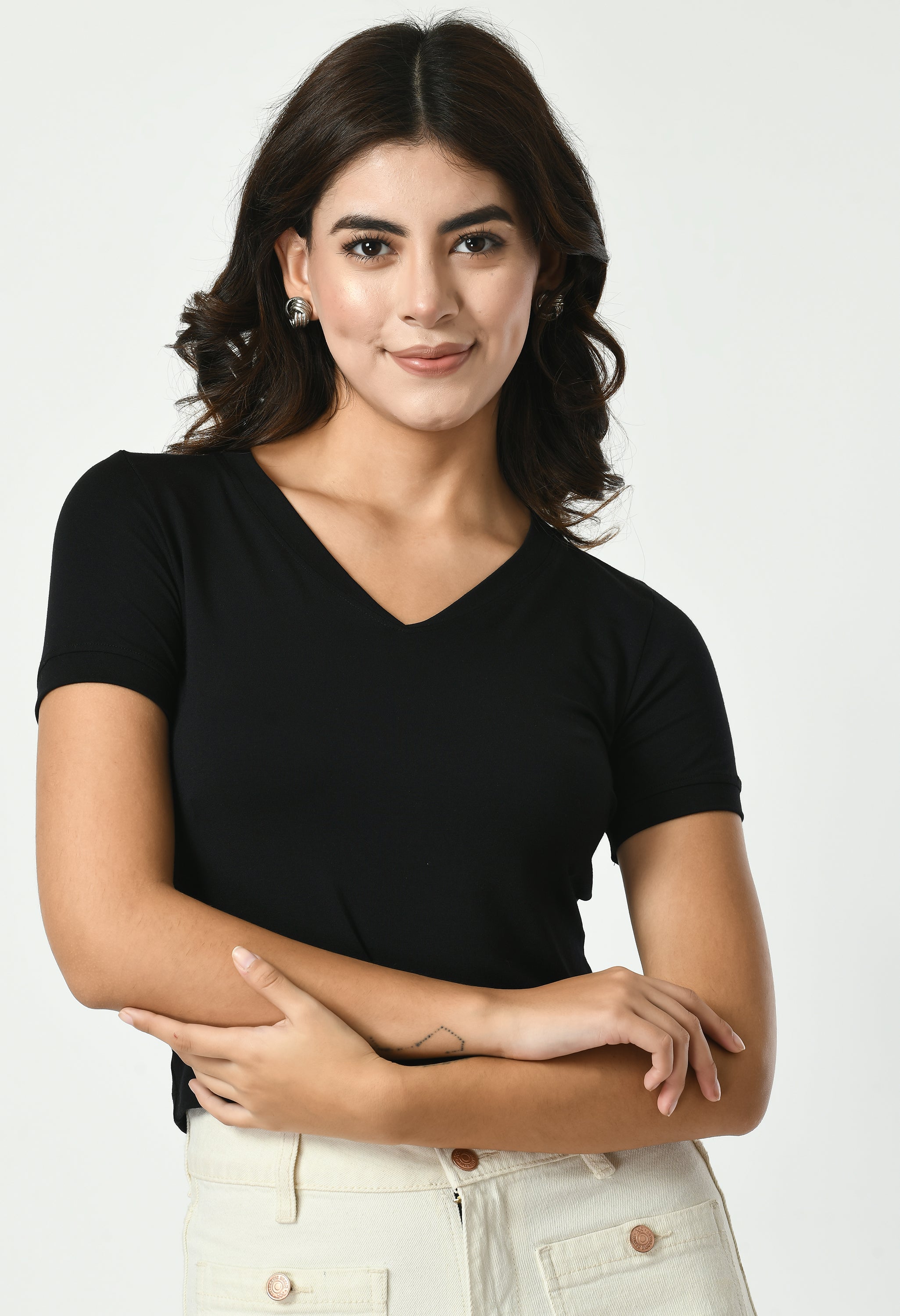 V- Neck T-Shirt #6002