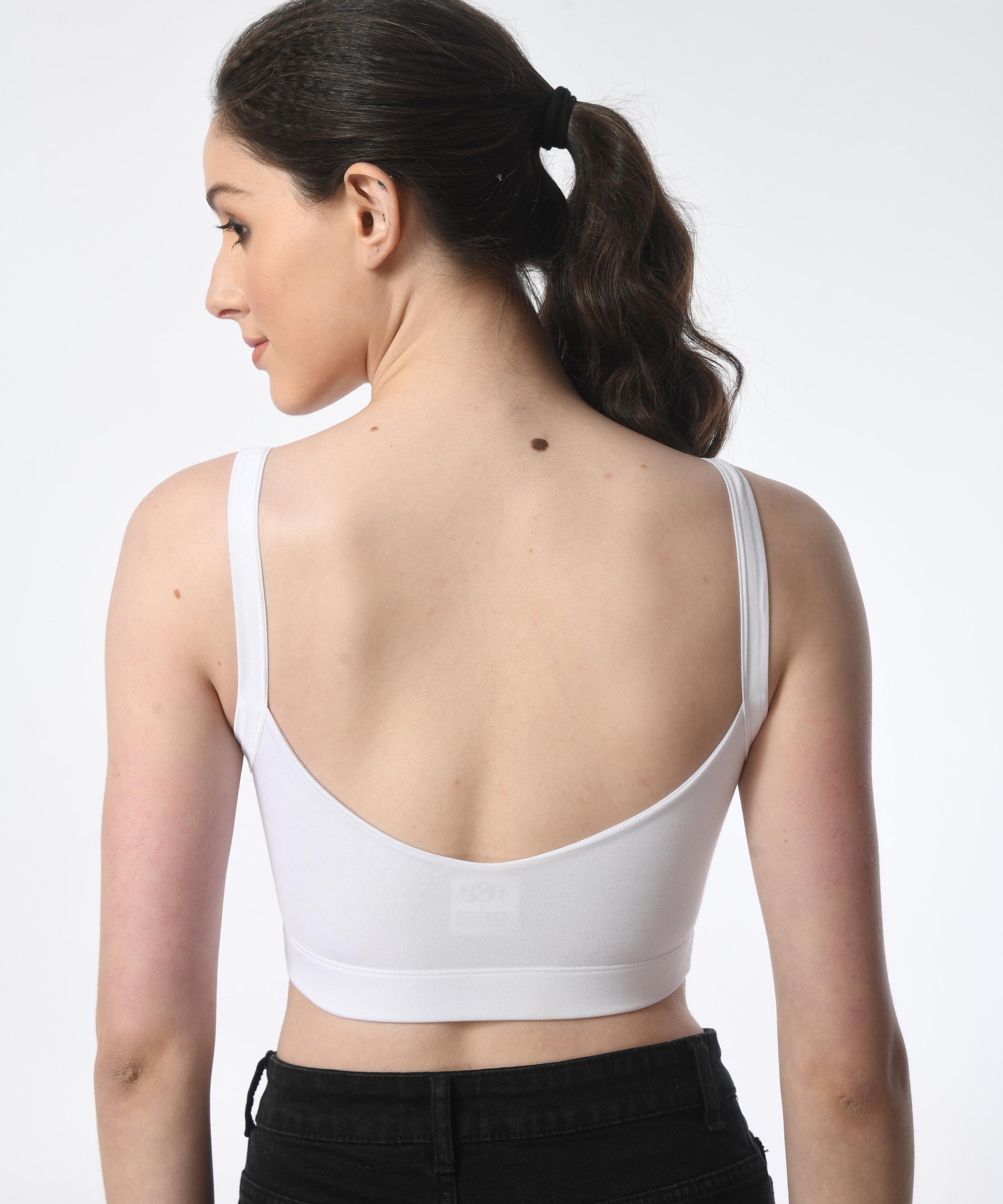 Wide Neck Bra # 8064