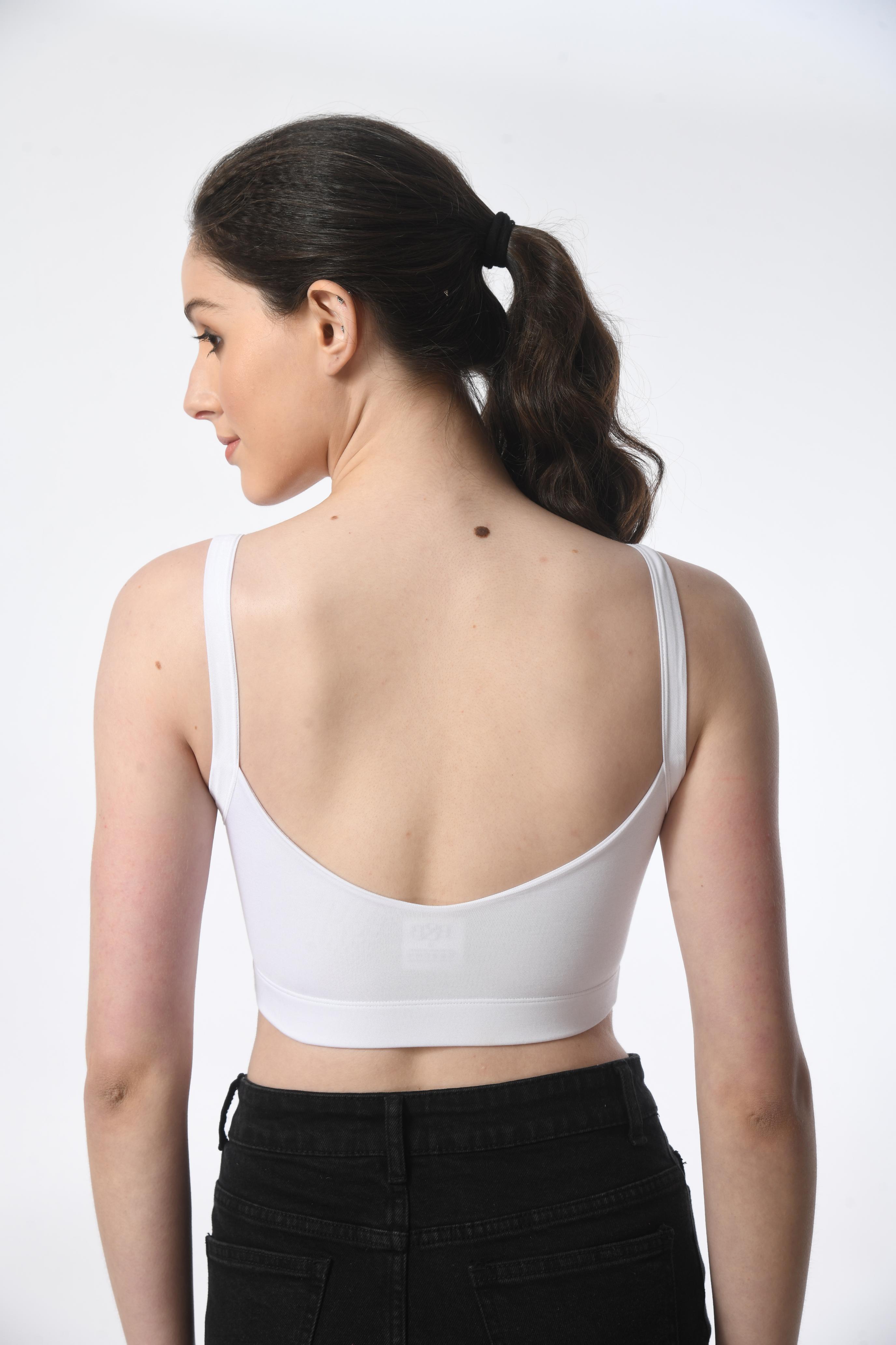 Wide Neck Bra # 8064