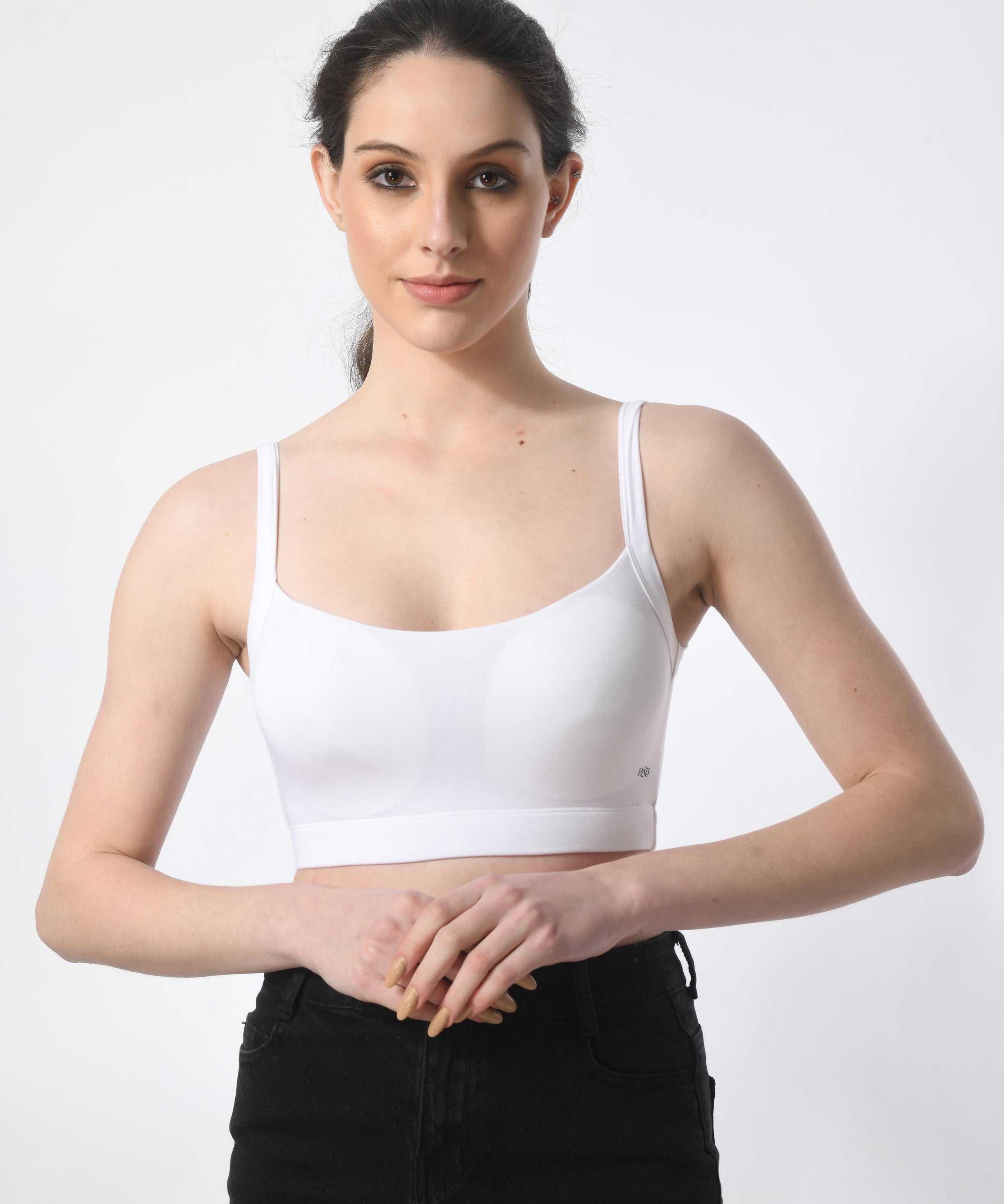 Wide Neck Bra # 8064