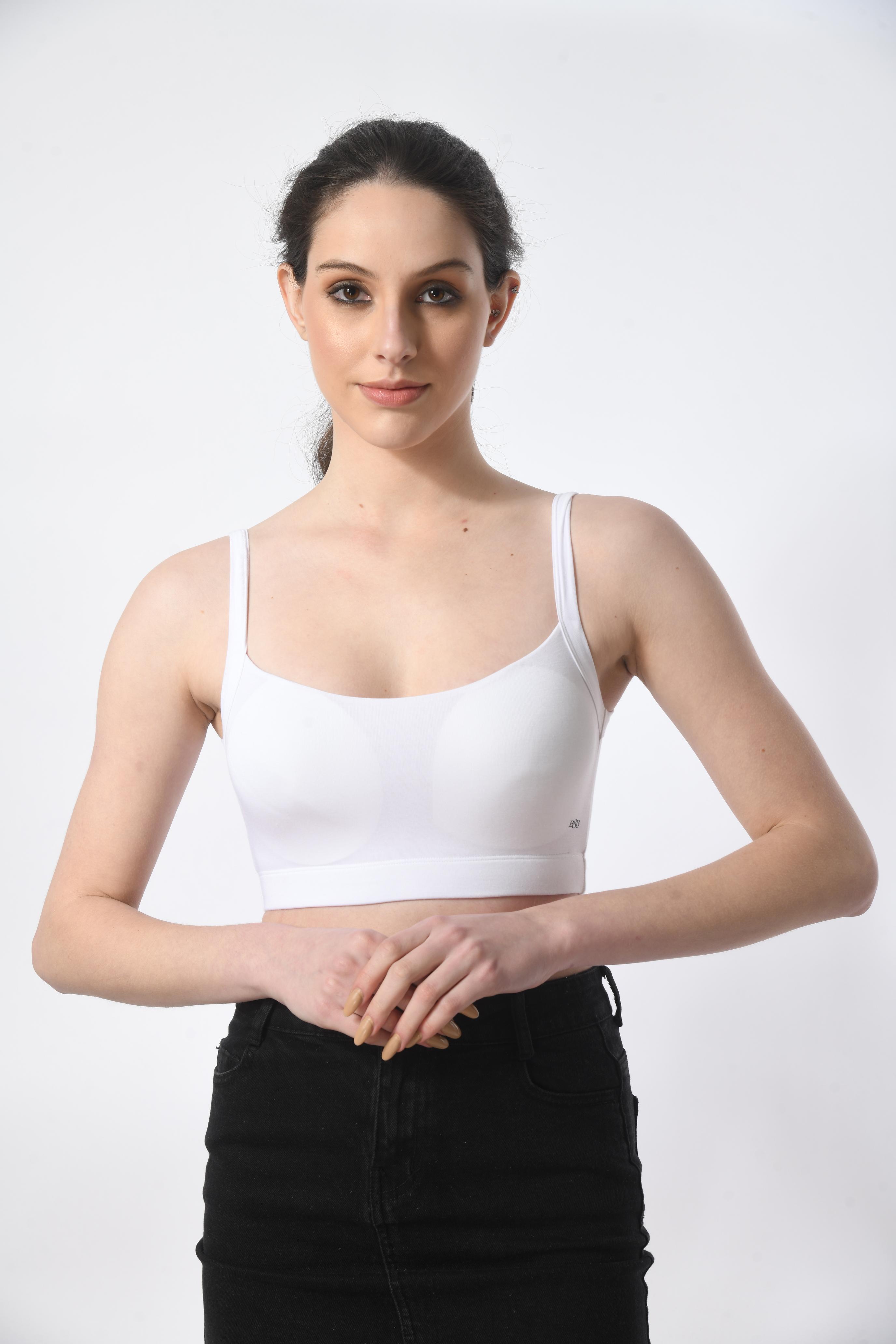 Wide Neck Bra # 8064