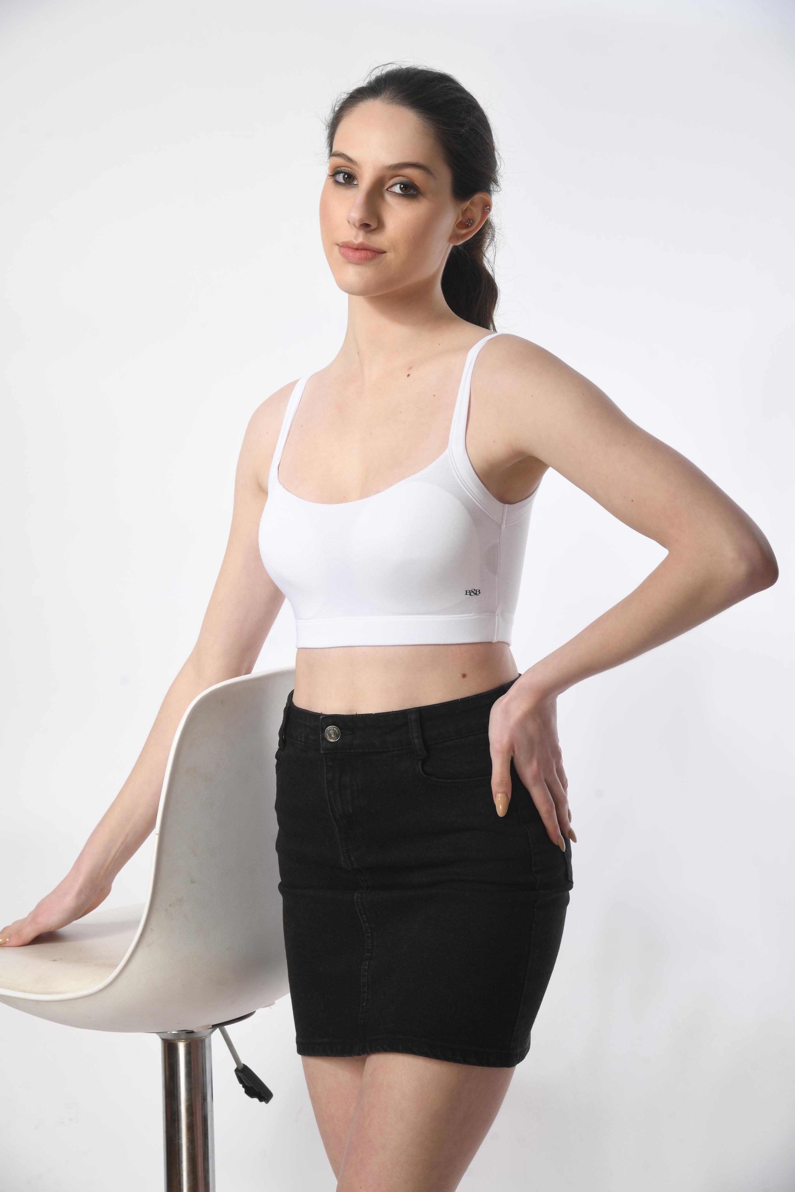 Wide Neck Bra # 8064