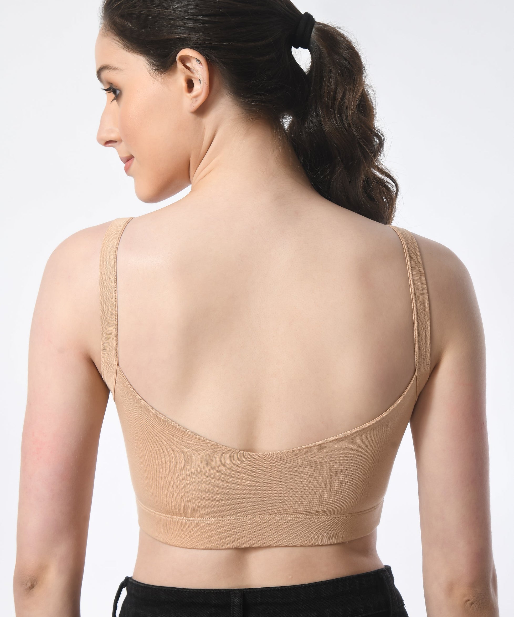 Wide Neck Bra # 8064