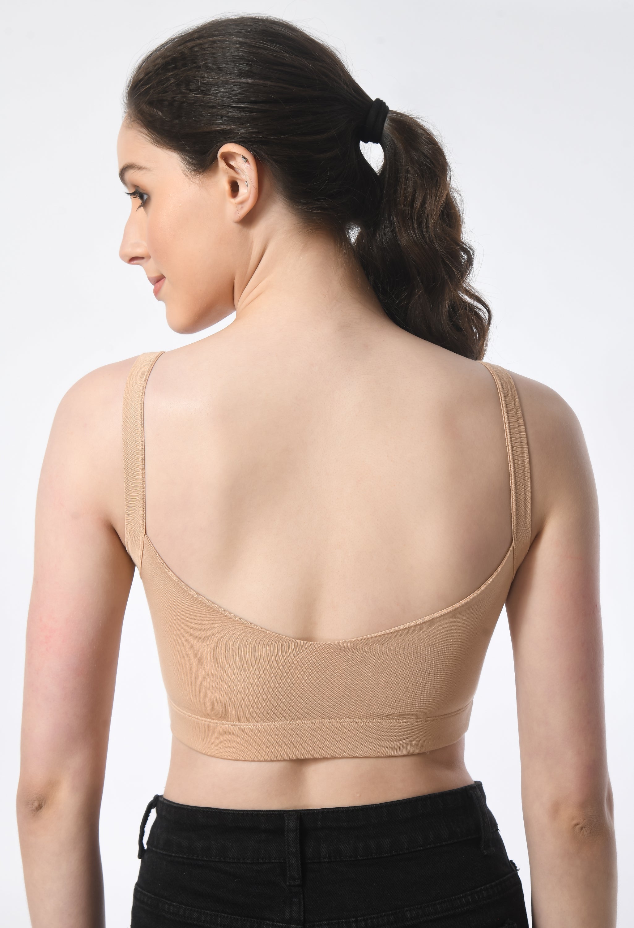 Wide Neck Bra # 8064