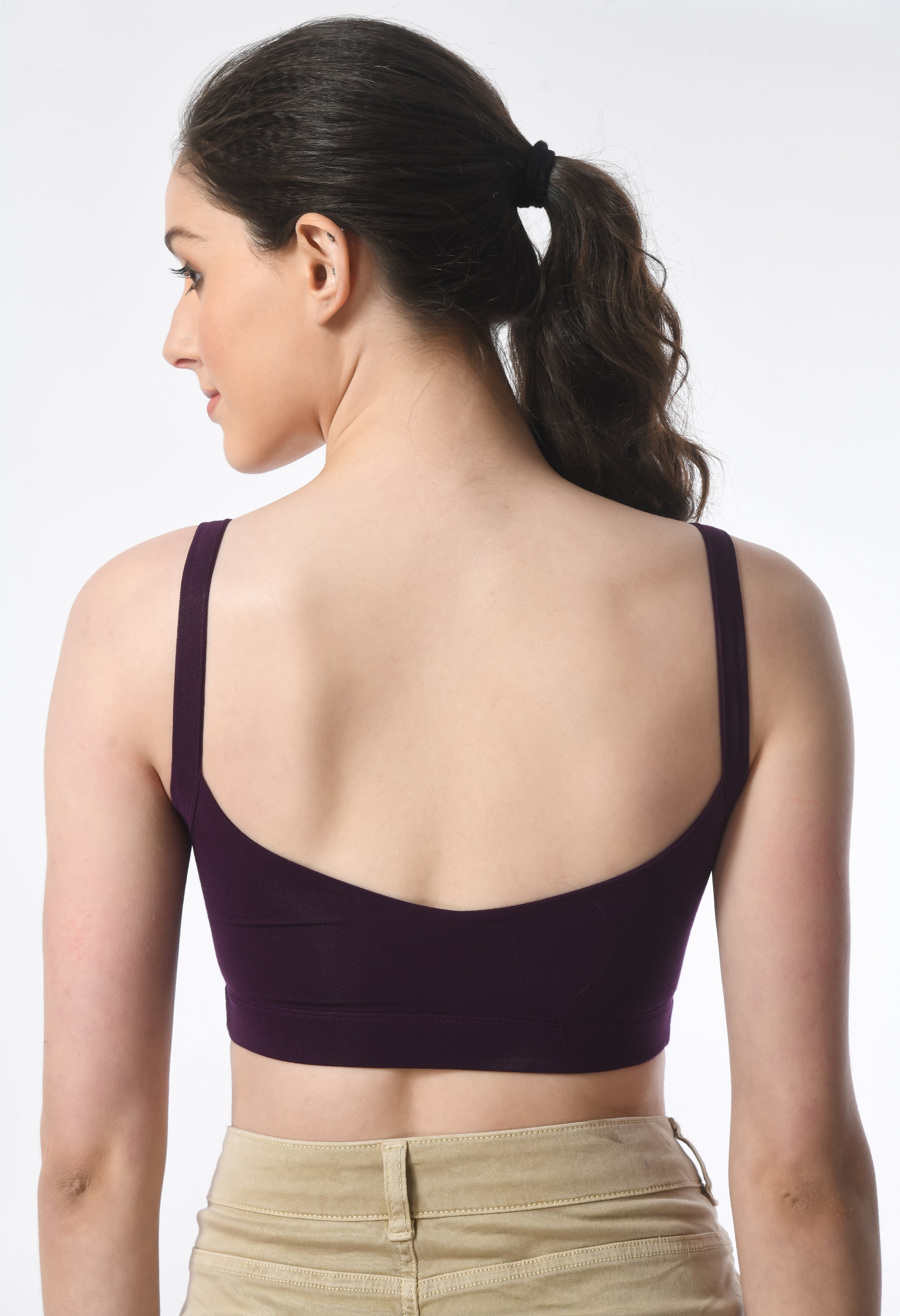 Wide Neck Bra # 8064