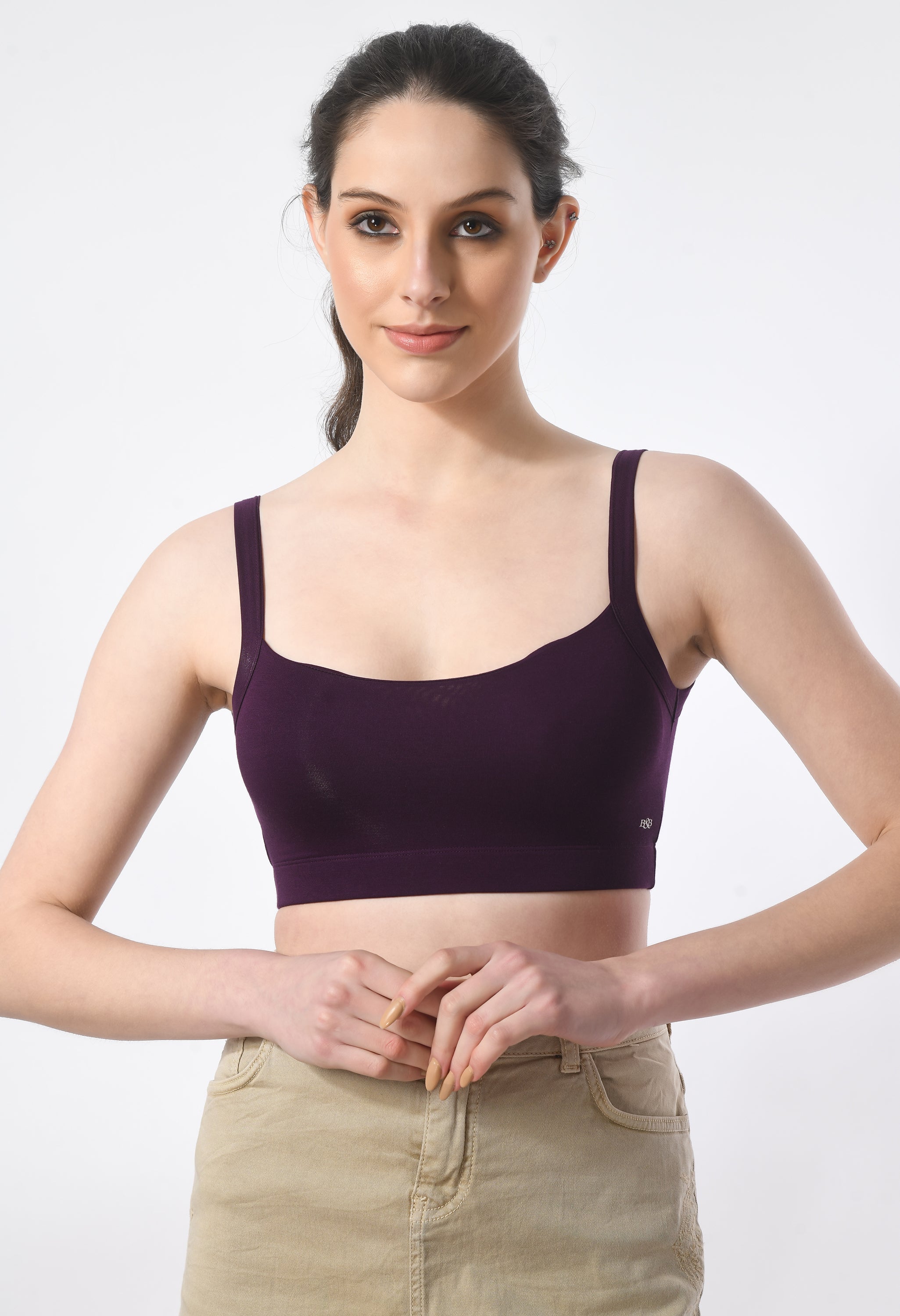 Wide Neck Bra # 8064