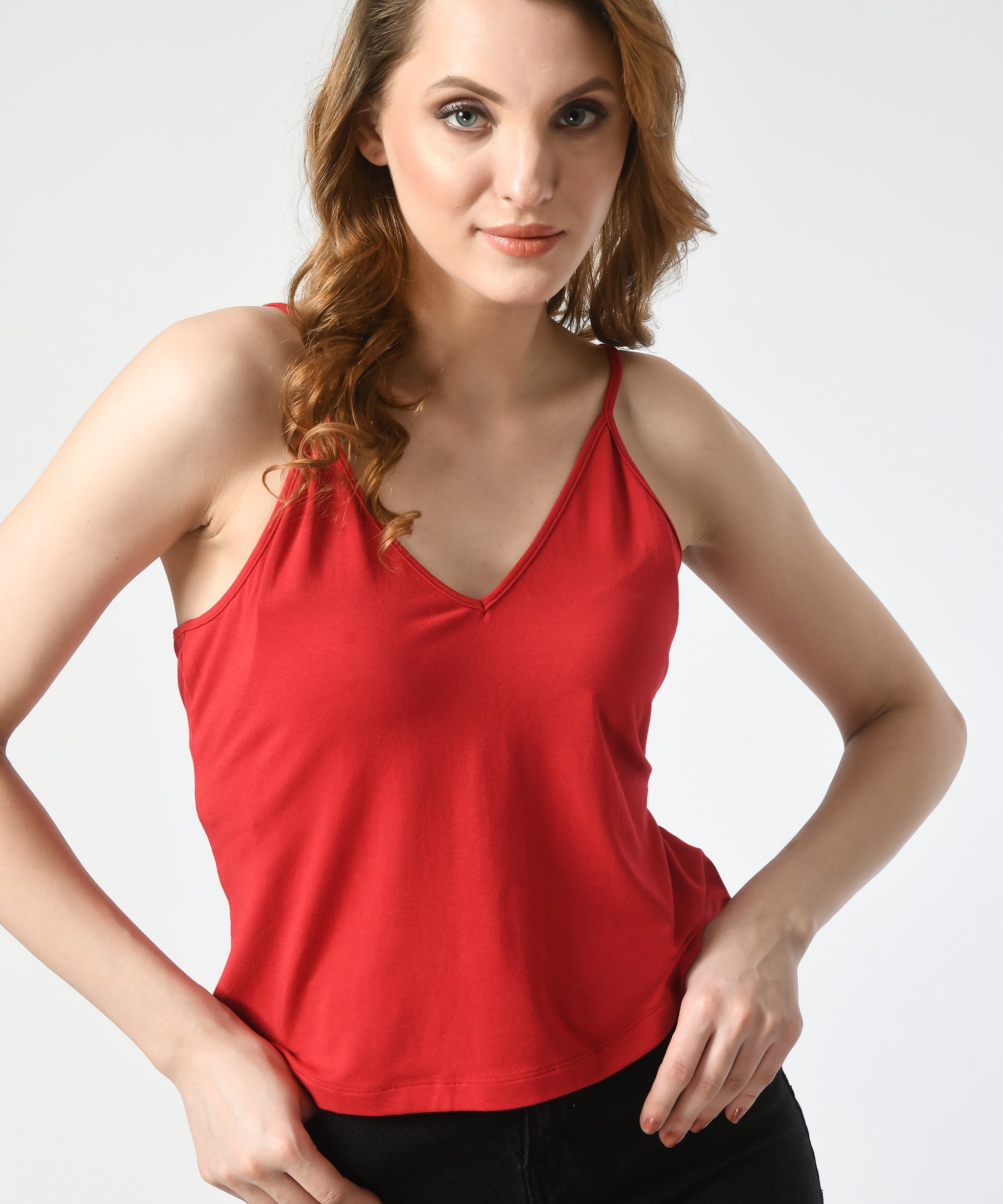 V Neck Cami  #4028