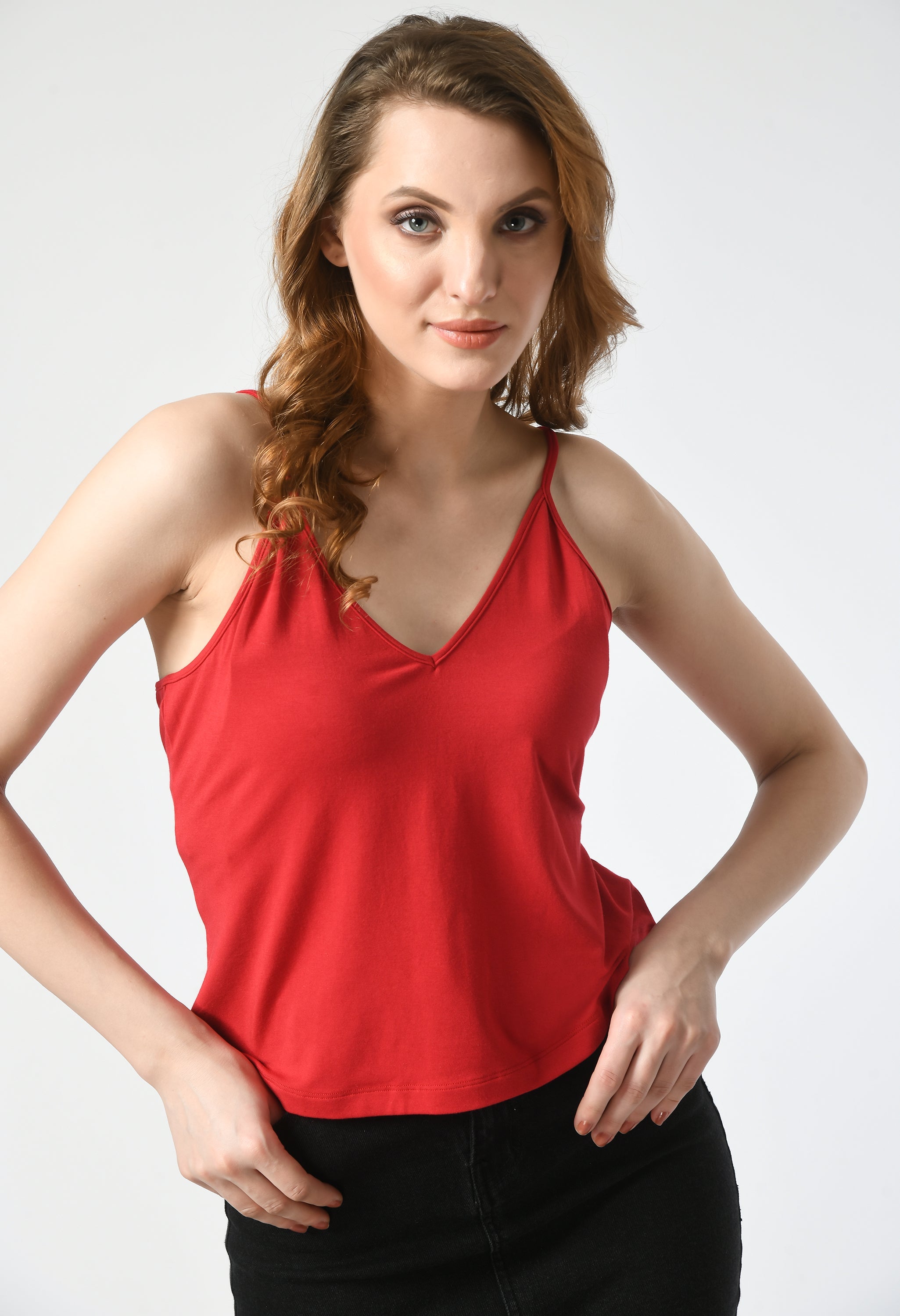 V Neck Cami  #4028