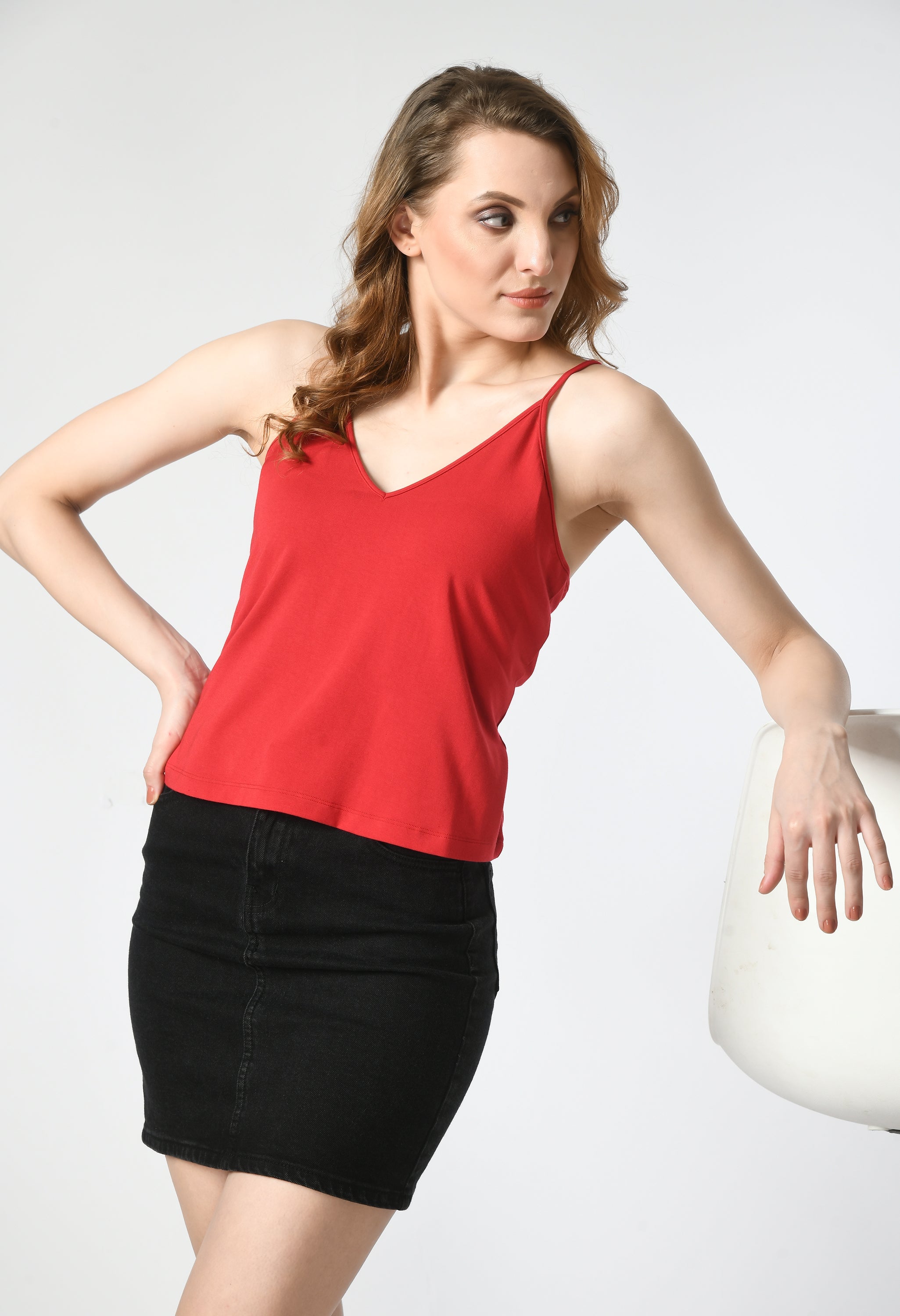 V Neck Cami  #4028