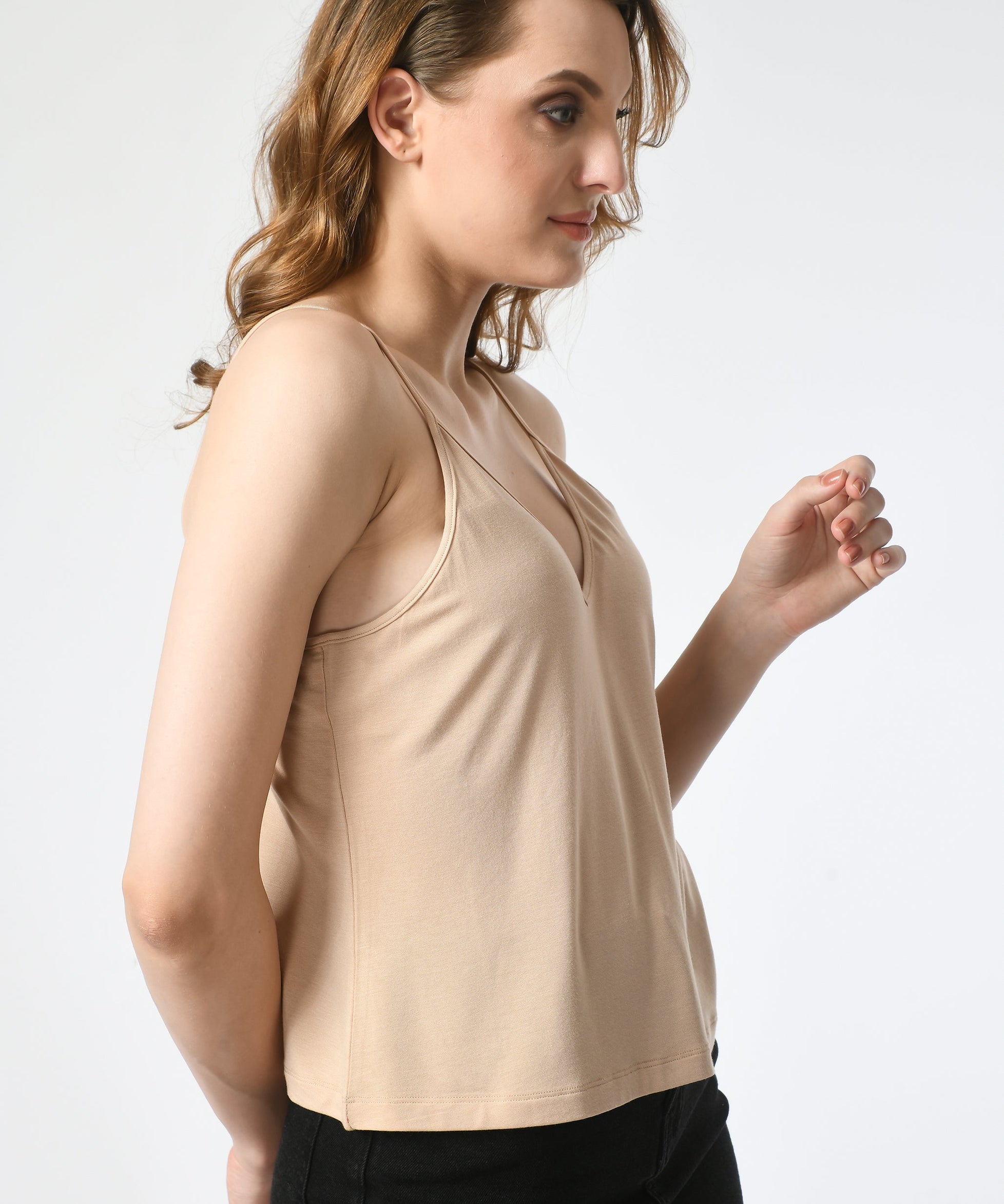 V Neck Cami  #4028