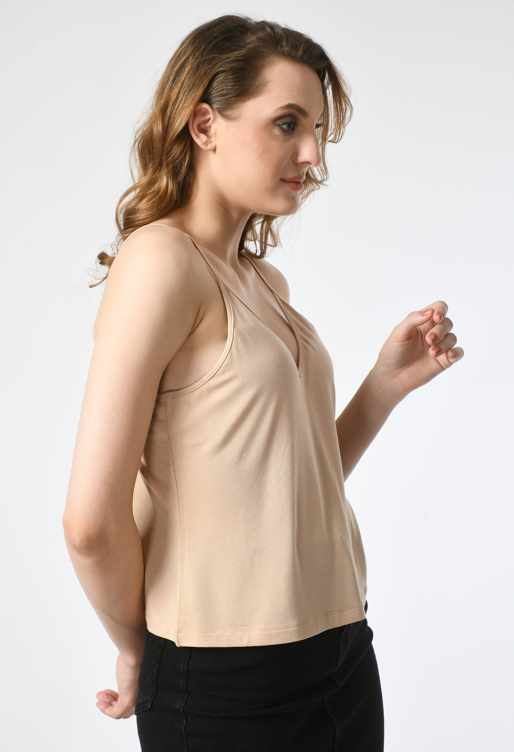 V Neck Cami  #4028