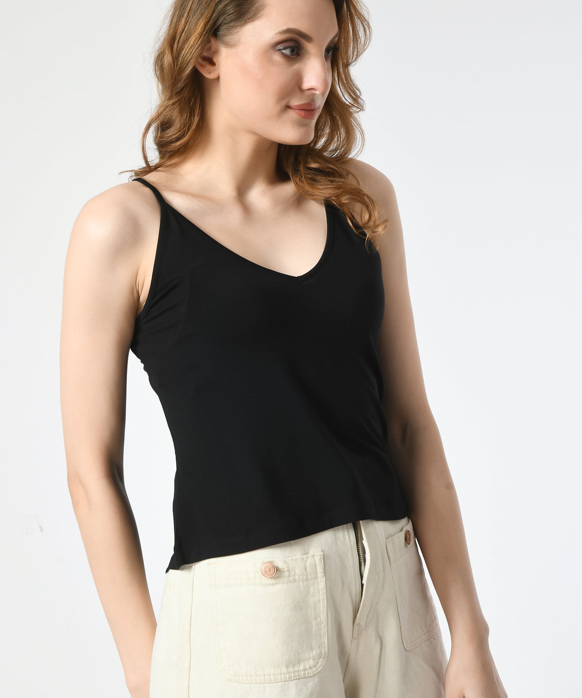 V Neck Cami  #4028