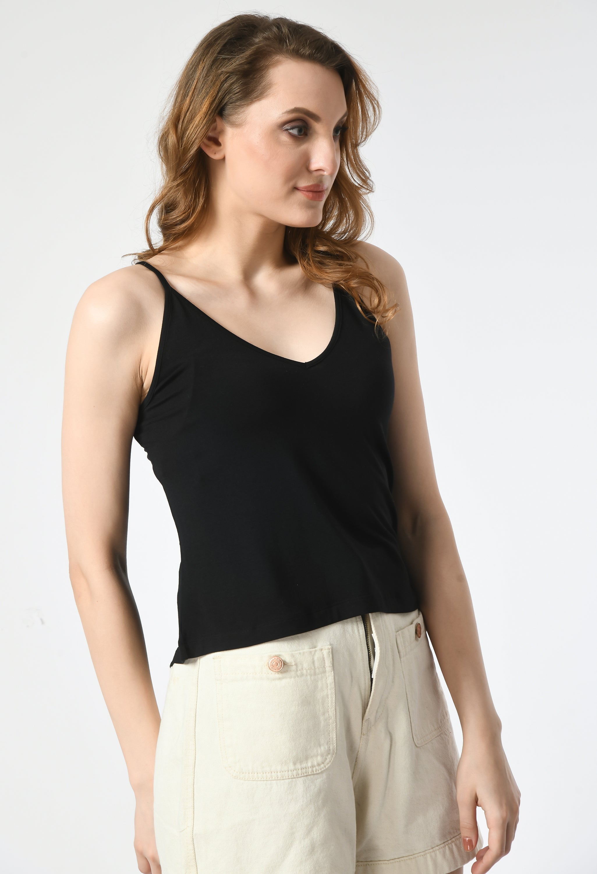 V Neck Cami  #4028