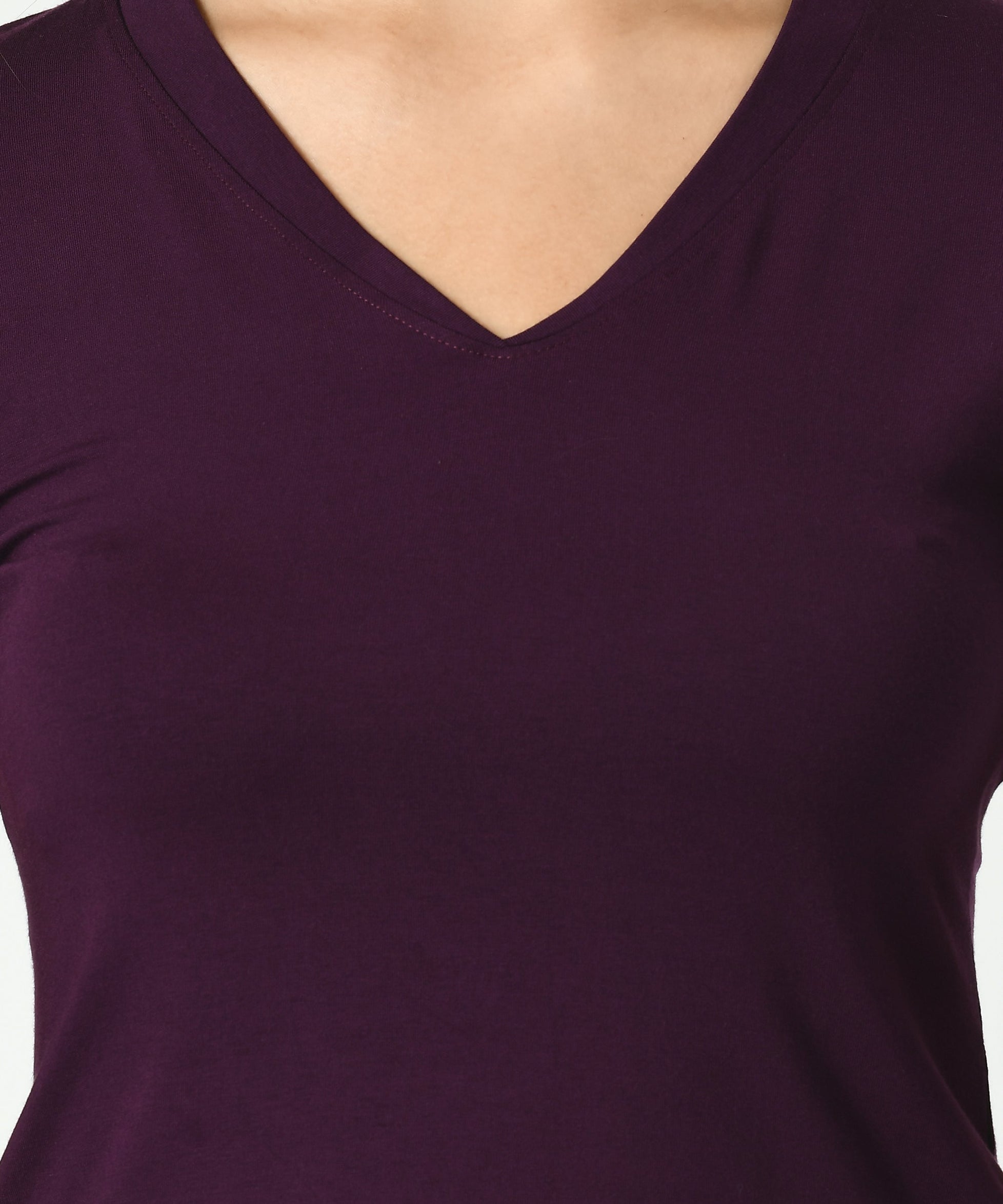 V- Neck T-Shirt  #6002