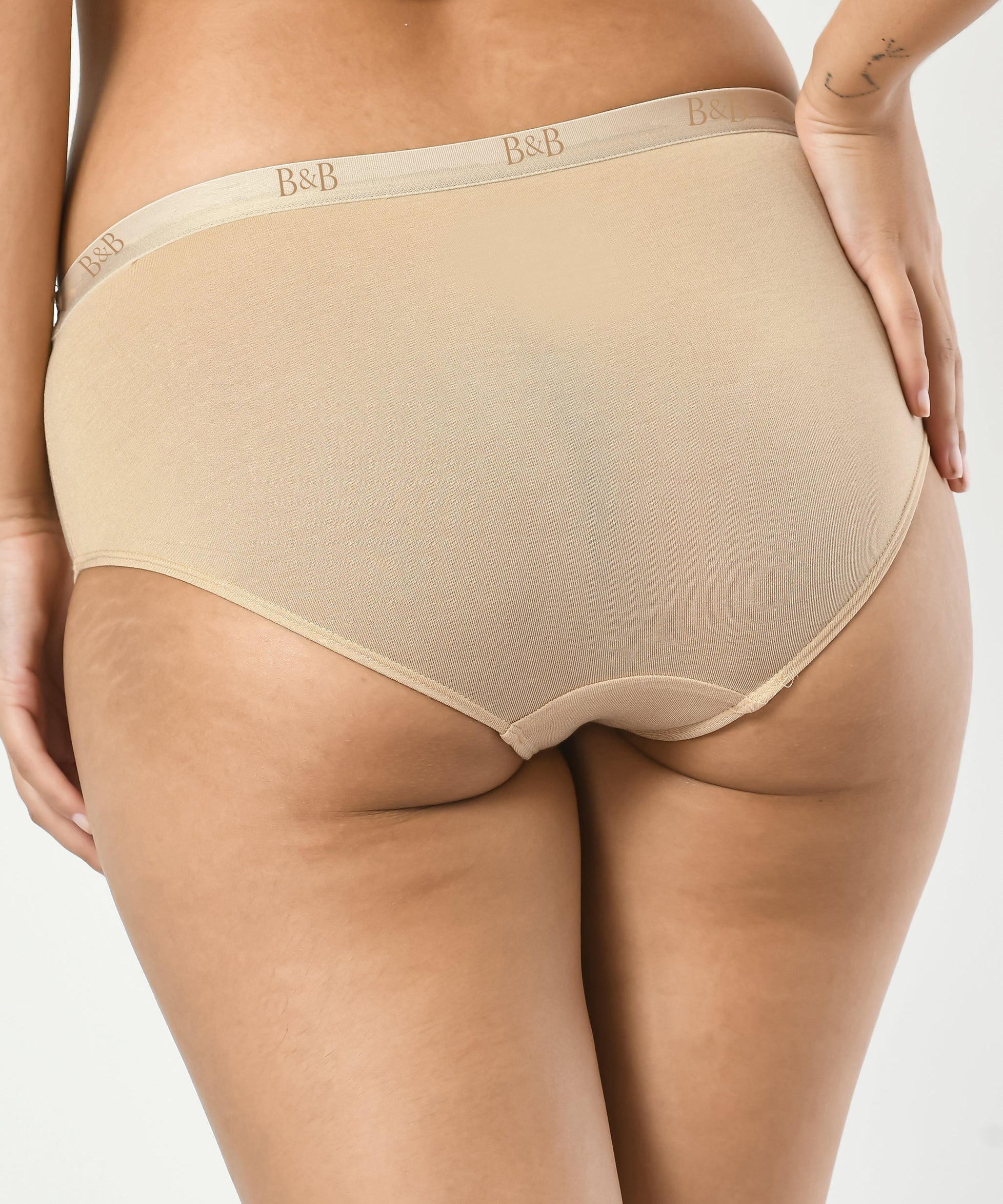 Mid Waist Hipster Outer Elastic #2023