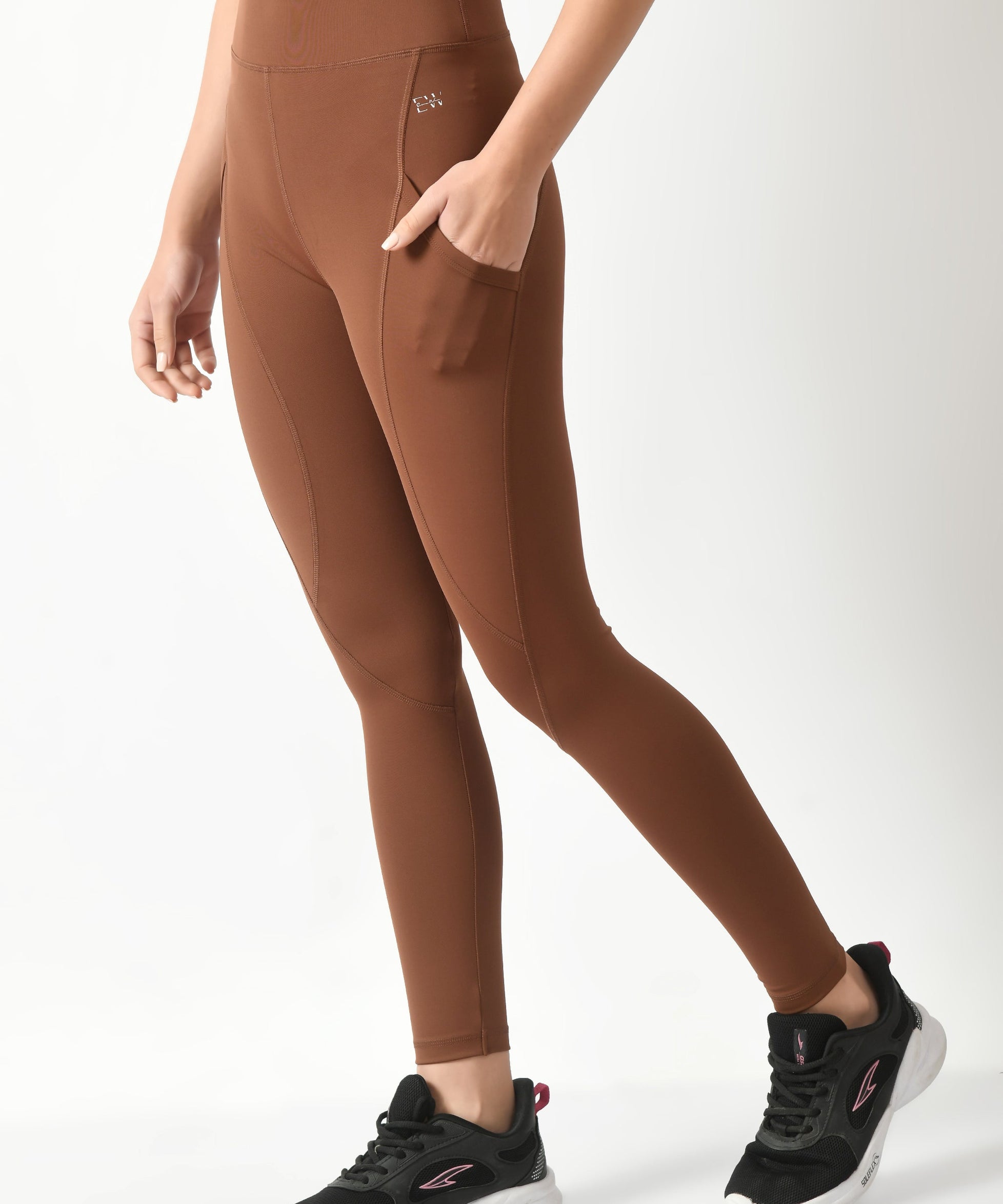 Leggings (Highwaist ankle length with pocket) # 1108