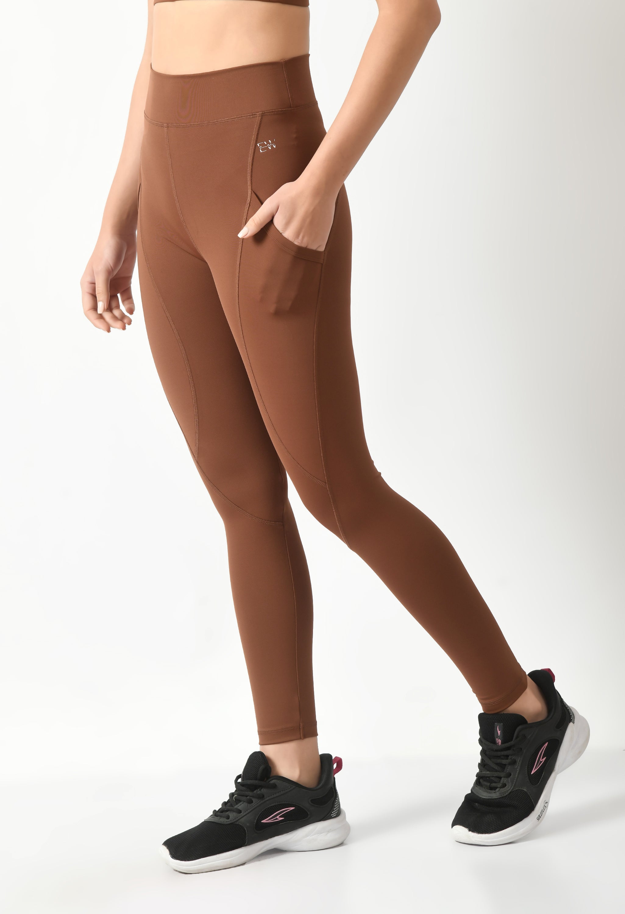 Leggings (Highwaist ankle length with pocket) # 1108