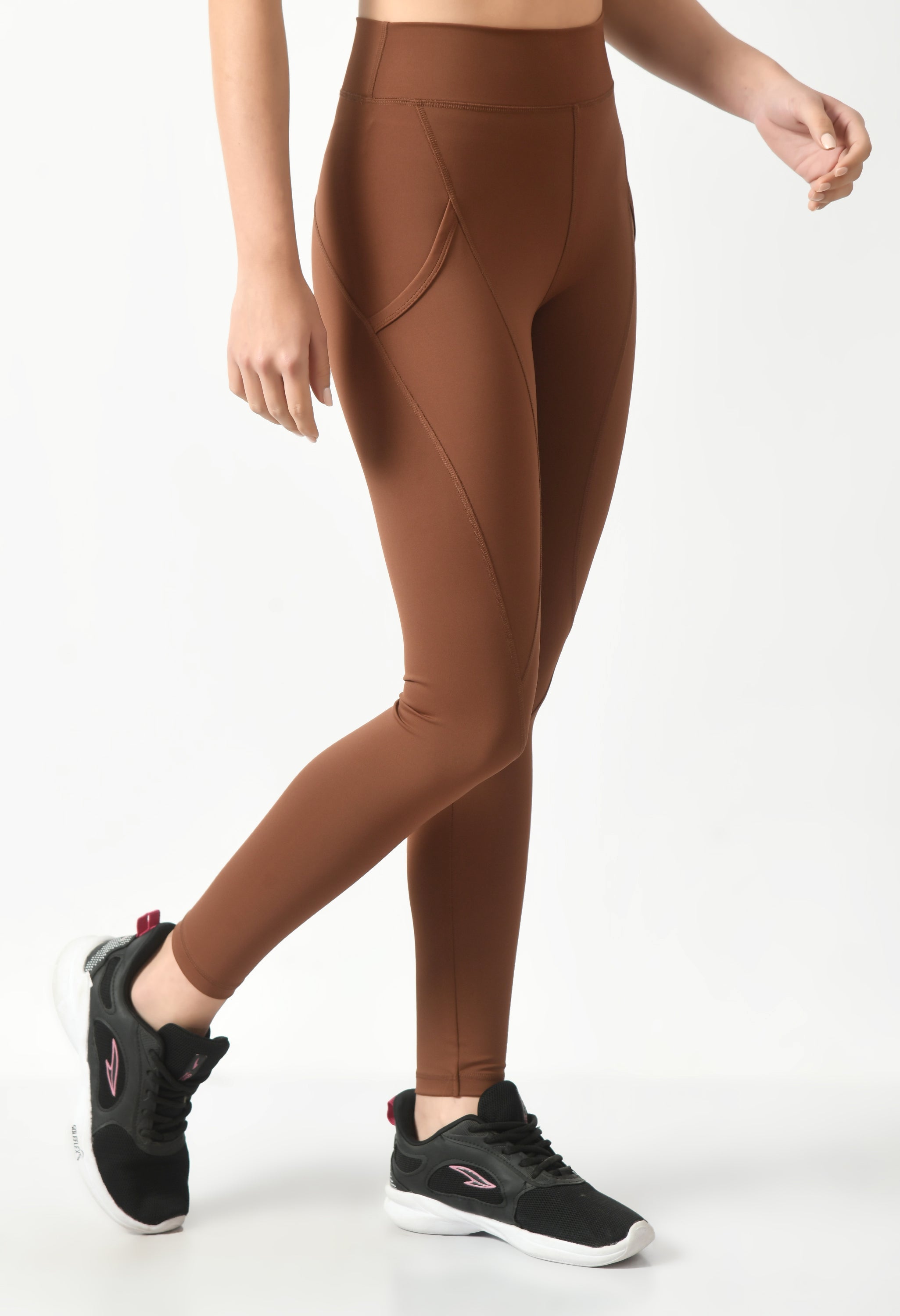 Leggings (Highwaist ankle length with pocket) # 1108