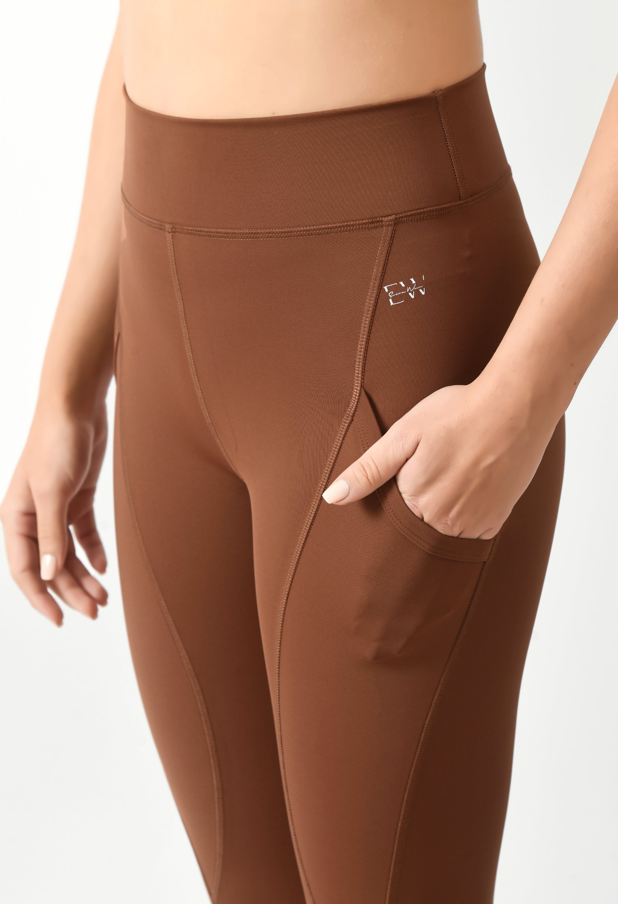 Leggings (Highwaist ankle length with pocket) # 1108