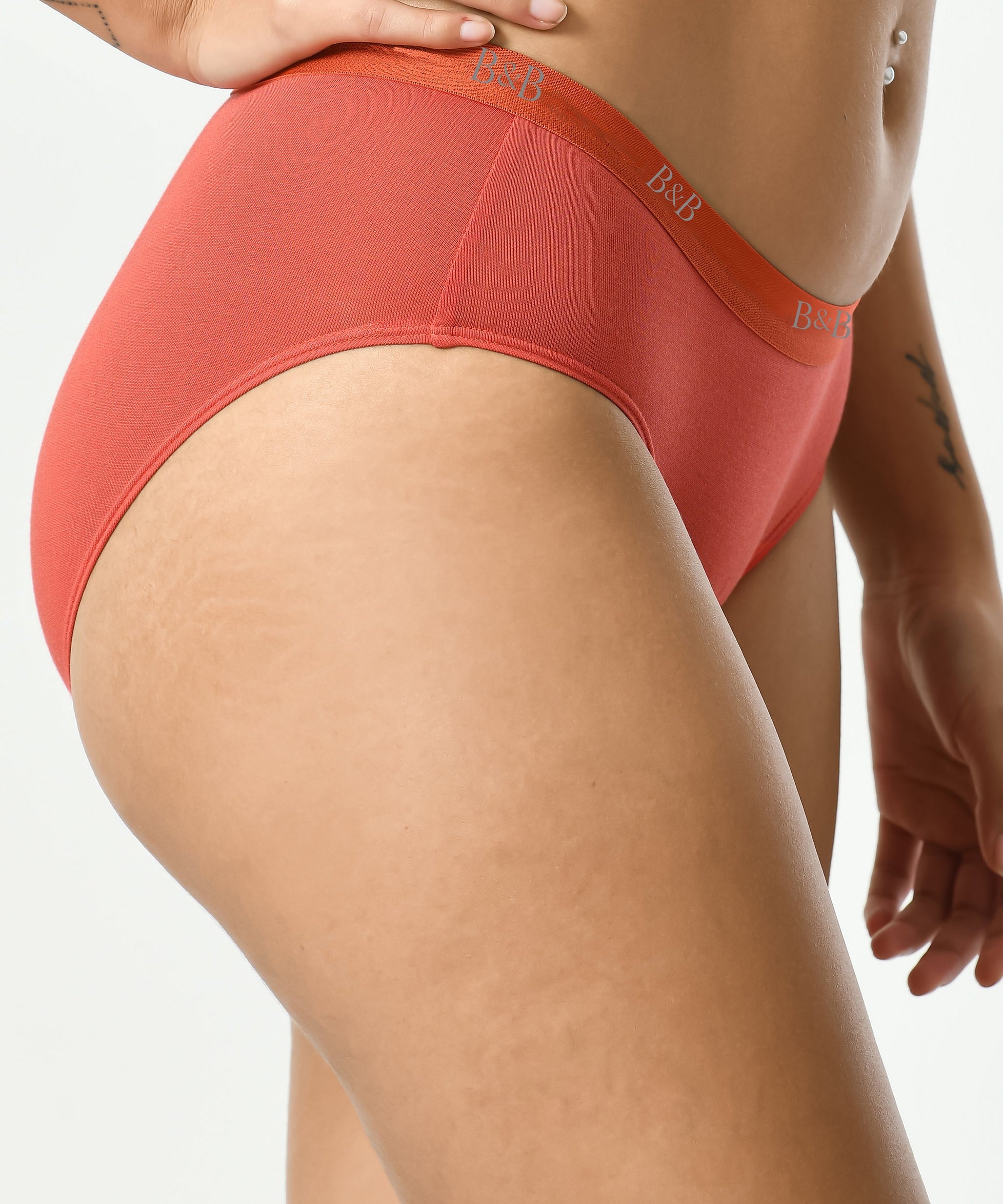 Mid Waist Hipster Outer Elastic #2023