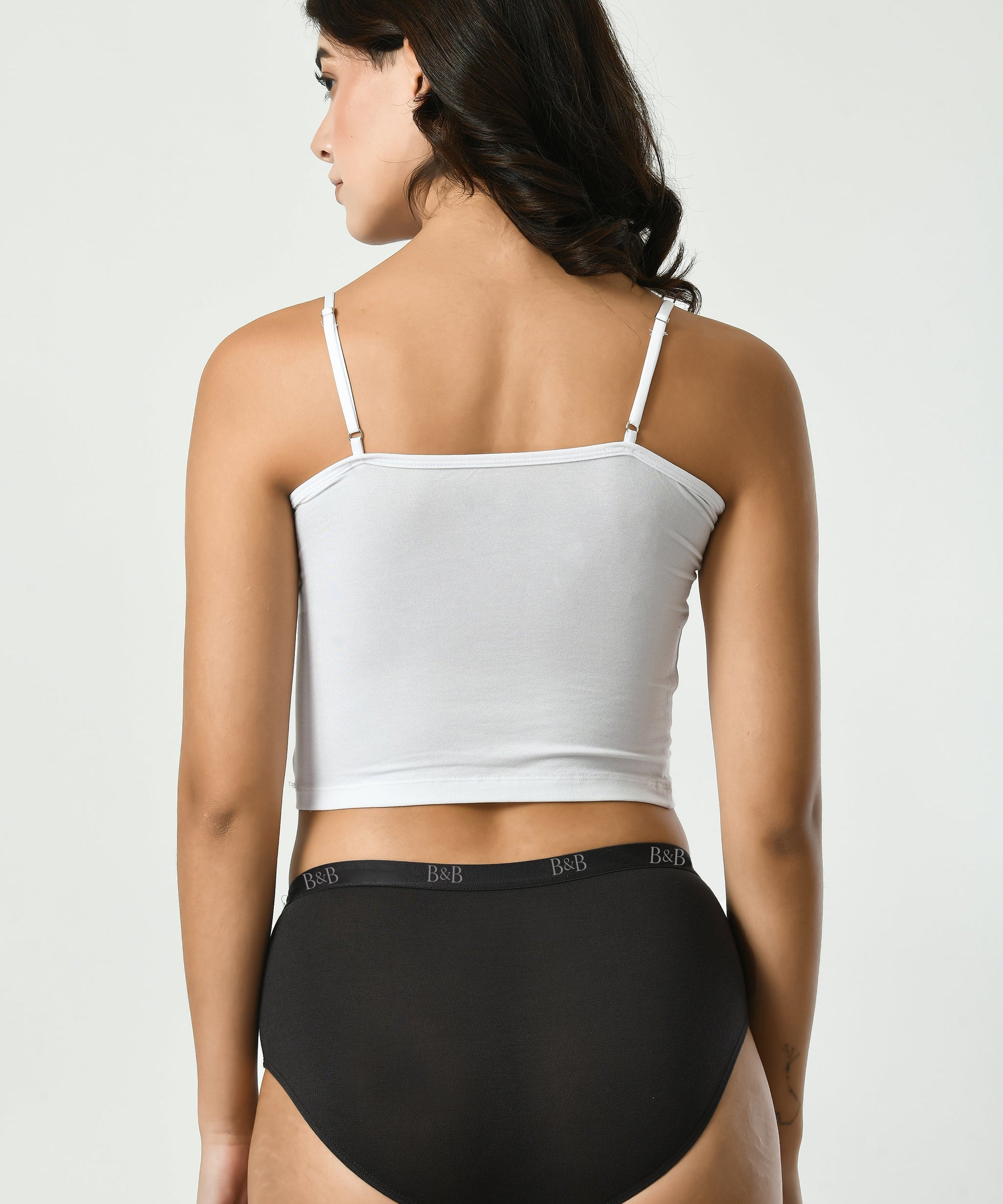 Mid Waist Hipster Outer Elastic #2023