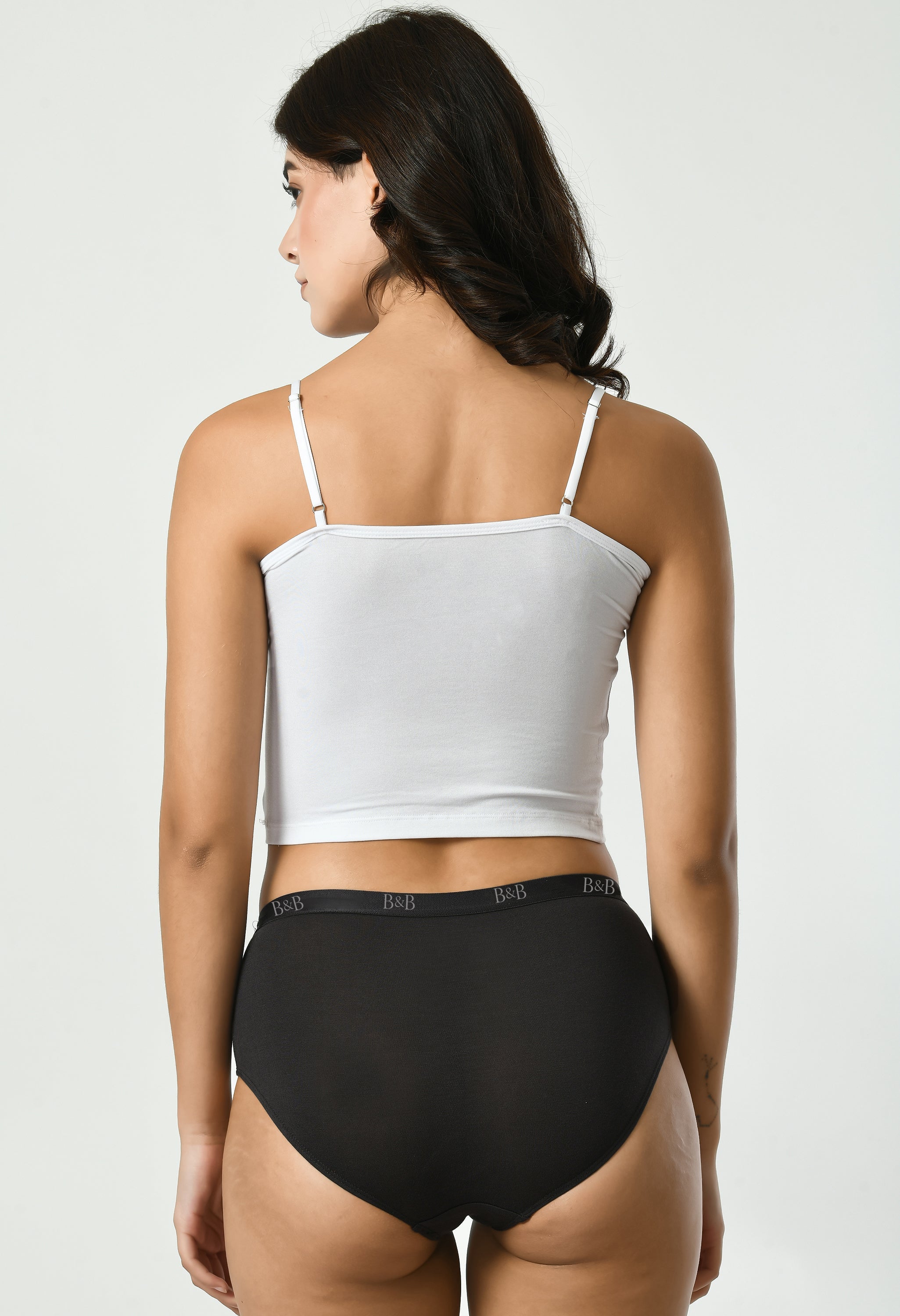 Mid Waist Hipster Outer Elastic #2023