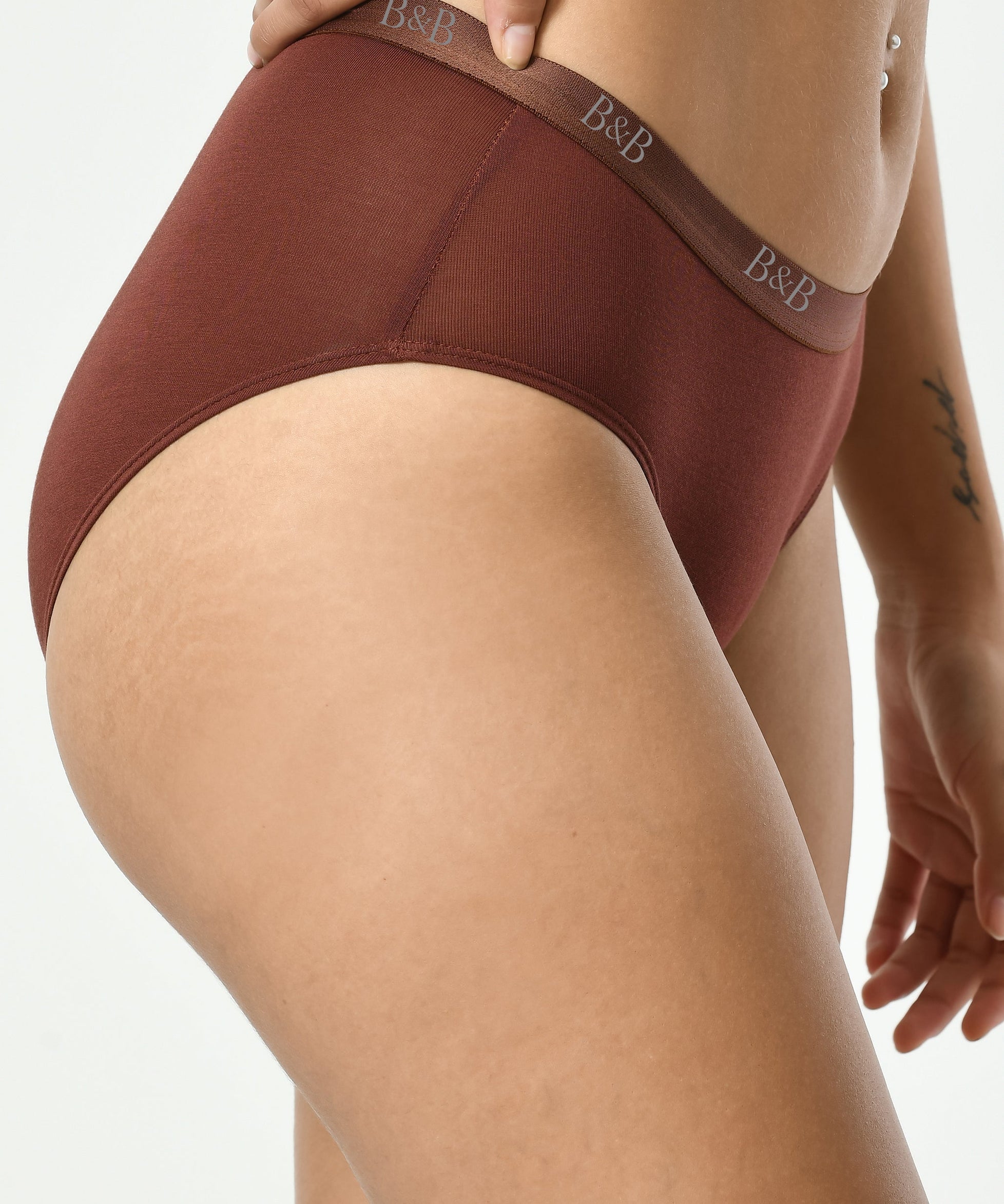 Mid Waist Hipster Outer Elastic #2023