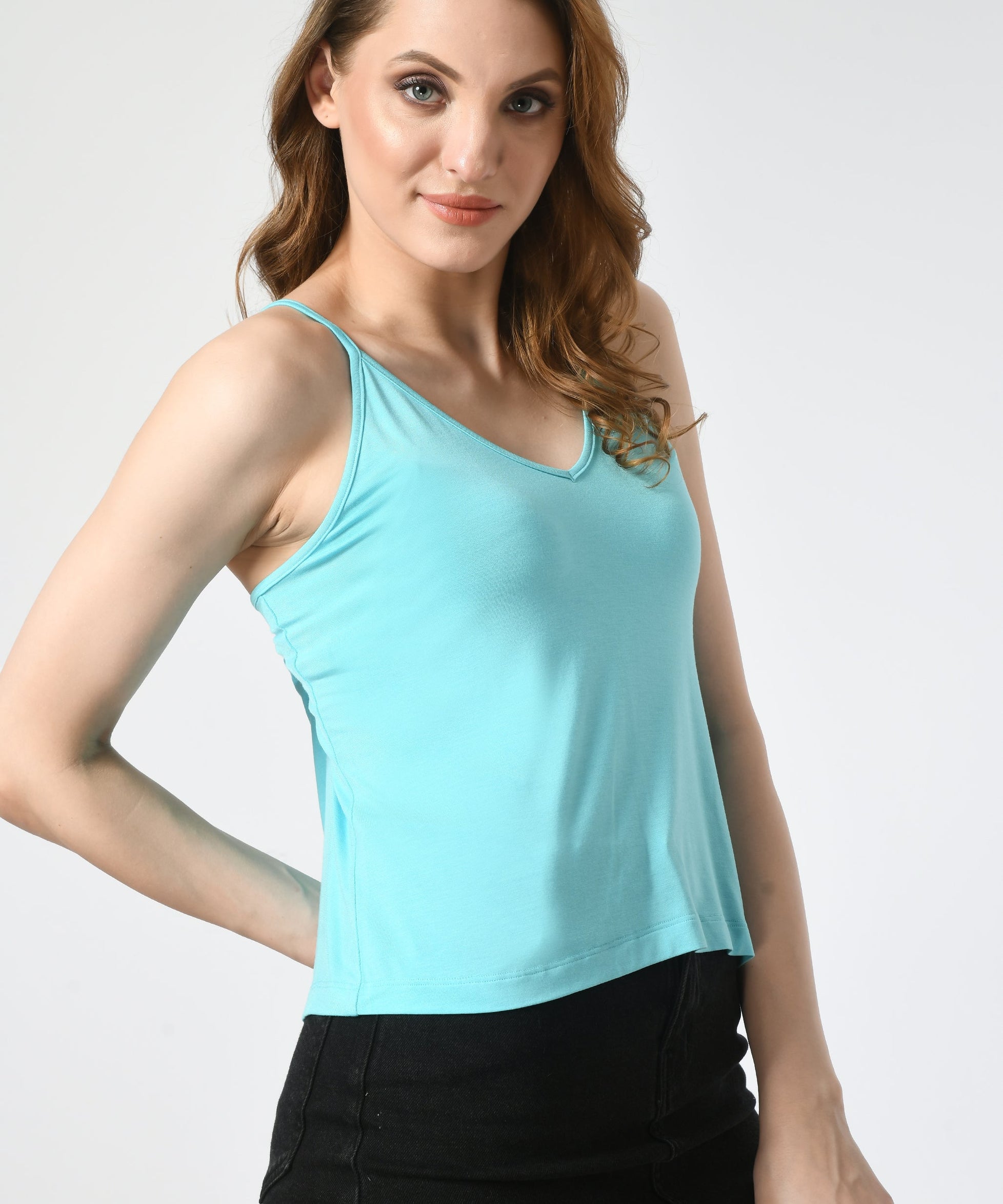 V Neck Cami  #4028