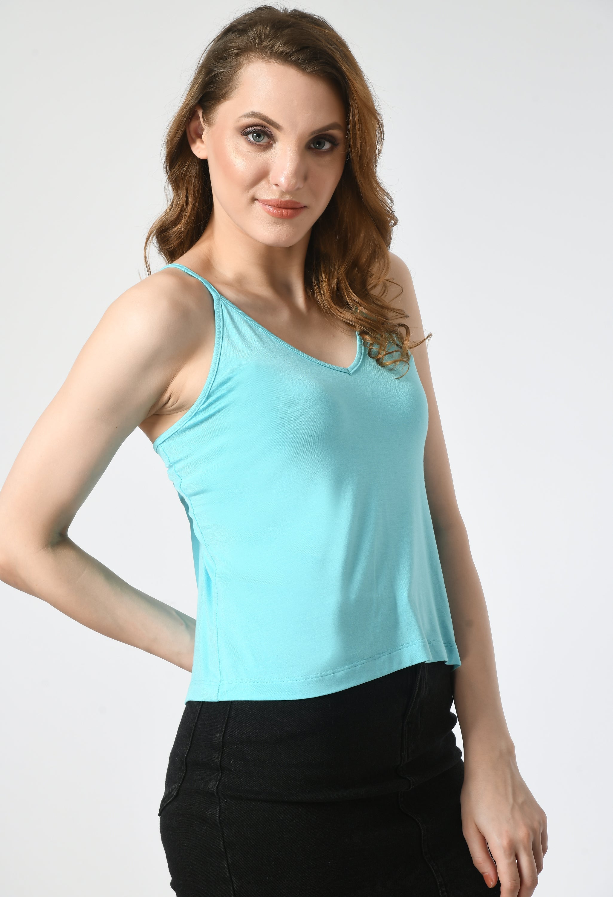 V Neck Cami  #4028